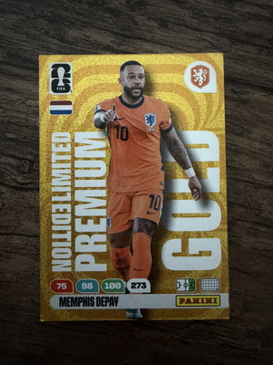 Panini Gold Premium Limited Edition Depay new