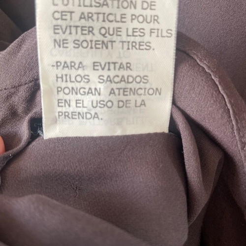 Caractere silk top brown like new, size 46