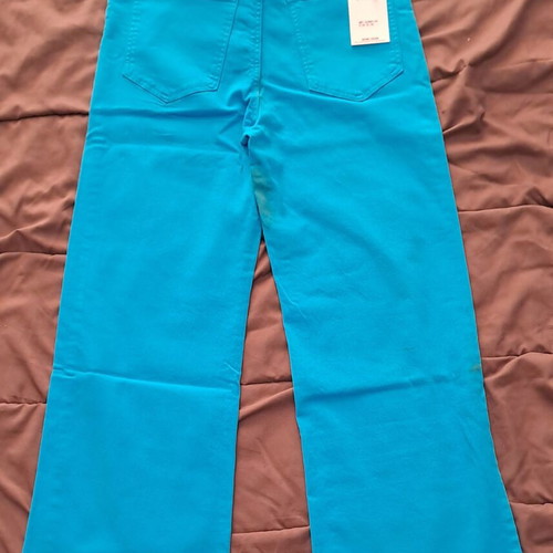 Ad'oro Denim women's jean pants new, turquoise, size 42