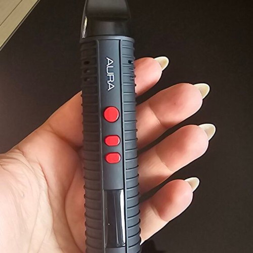 Flowermate Aura Vaporizer new, complete set for dry herbs, oils, wax