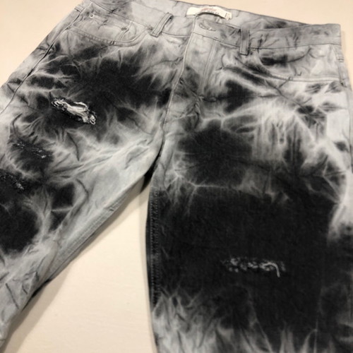 Topman shorts used, faded, black gray size 34