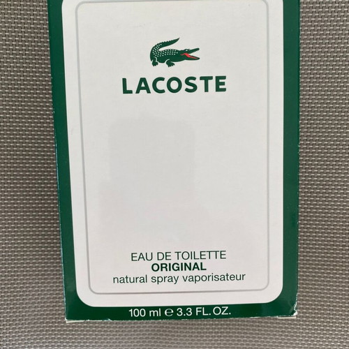 Lacoste Original Eau de Toilette 100ml like new, vintage discontinued