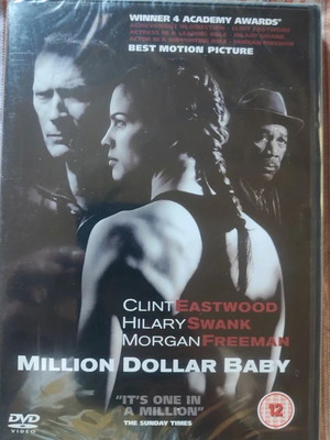 Million Dollar Baby DVD, επίσημη έκδοση ΗΒ, καινούργιο
