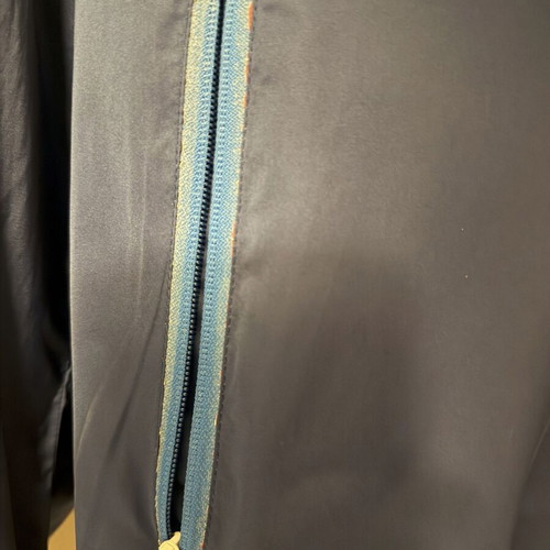 Franklin & Marshall men's blue lightweight windbreaker jacket used