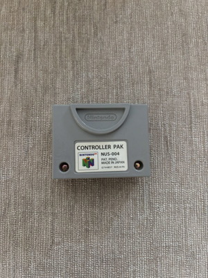 Controller Pak Nintendo 64 used, PAL