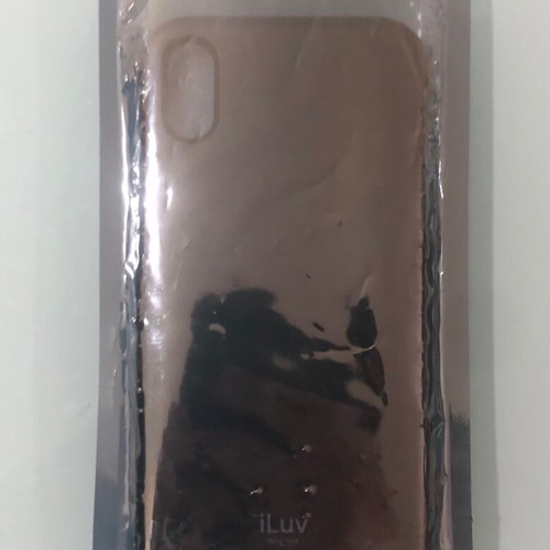 iLuv plastic case for iPhone X/XS new, gray