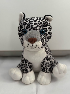 Snow leopard plush 20 cm like new