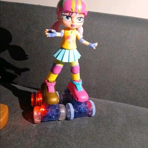 Rainbow Riley remote control doll like new