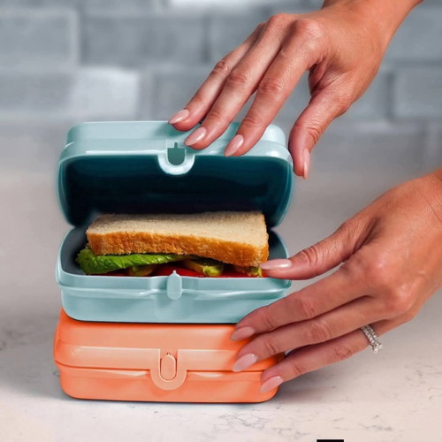 Tupperware Sandwich Containers Set new, 2 pieces