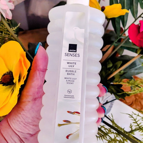 Avon Senses White Lily Bubble Bath 500ml