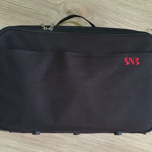 SNB Professional Manicure Case with Working UV Lamp like new