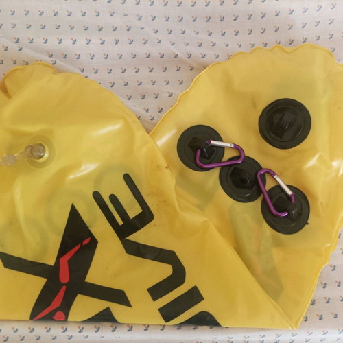 Inflatable fishing marker buoy like new