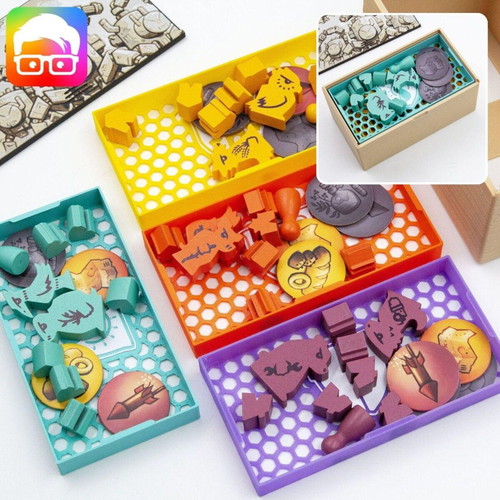 Defenders of the Wild Board Game Organizer New, 3D Printed Insert