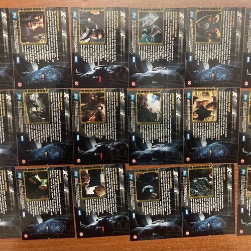 Topps 2000 X-MEN The Movie κάρτες μεταχειρισμένες, ολοκληρωμένο σετ 72 τεμ.