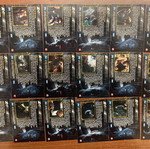 Topps 2000 X-MEN The Movie κάρτες μεταχειρισμένες, ολοκληρωμένο σετ 72 τεμ.