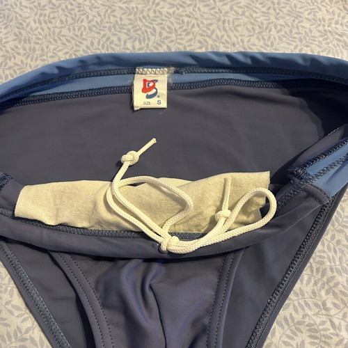 Men's swimwear blue size S Italian D&S like new