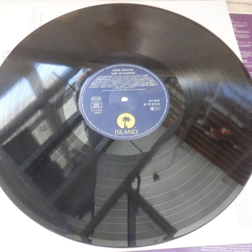 Steve Winwood Keep On Running vinyl used, German pressing