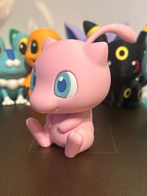 Mew Chibi collectible Pokémon figure