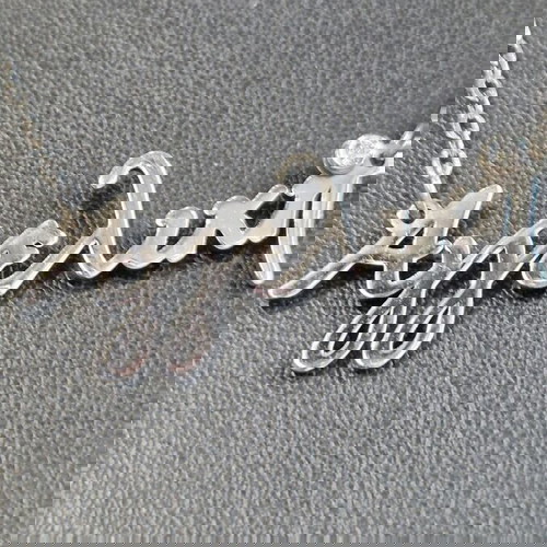 Ασημένιο κολιέ με όνομα Αγγελική 925, 2,9γρ