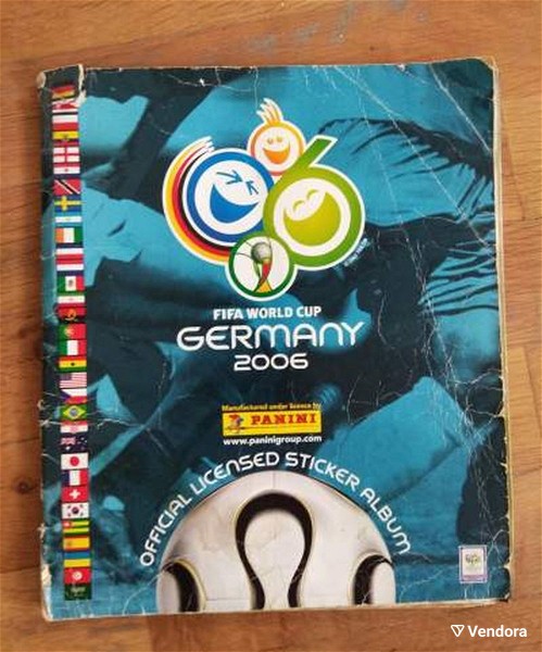  ALBUM PANINI FIFA WORLD CUP GERMANY 2006 podosferiko almpoum