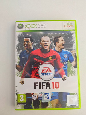 Xbox 360 FIFA 10 used with scratches