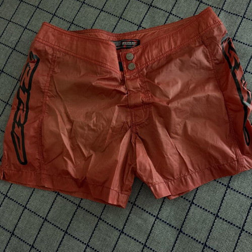 RRD men's swim shorts size L new, red and orange