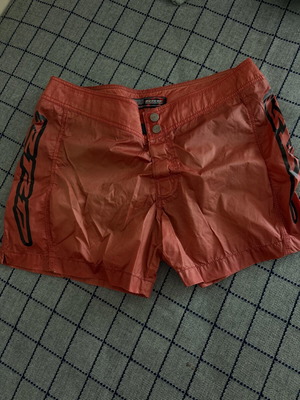 RRD men's swim shorts size L new, red and orange