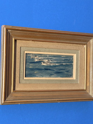 Two paintings by V. Chatzis like new