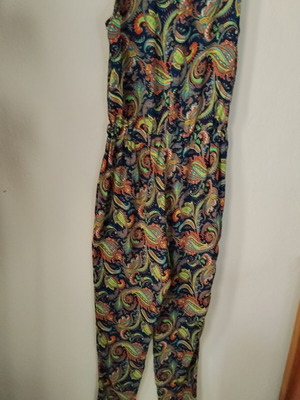 Paisley jumpsuit like new, colorful summer one-piece