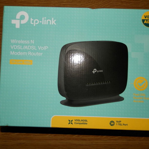 Router VDSL-ADSL Wireless TP-Link 100v like new