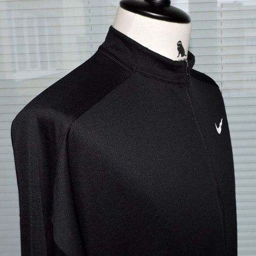 Nike men's black long sleeve running shirt XL like new