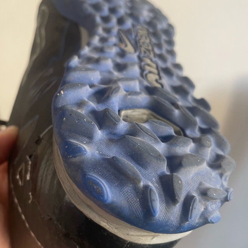 Nike Zoom Vapor 15 Academy TF men's football shoes used, size 42.5, black and blue