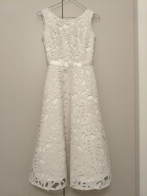 White lace dress, XS-XXS size