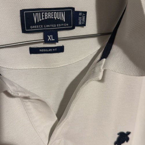 Vilebrequin Greece Limited white men's polo shirt XL