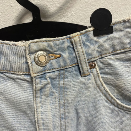 Denim shorts Zara light blue, like new