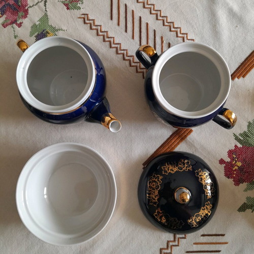 Vintage tea set Ukrainian origin like new, 1960s