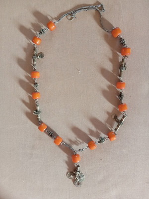 Old silver necklace 40cm like new