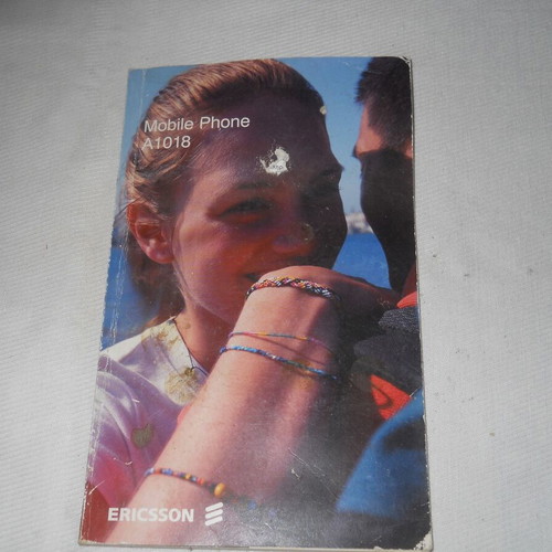 Mobile Phone A 1018 Ericsson user manual used, moderate condition
