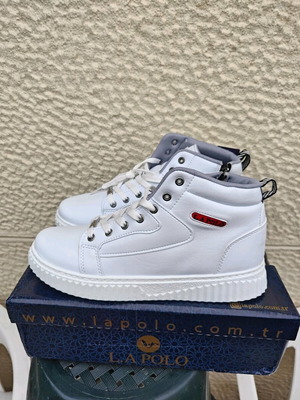 L.A Polo Ανδρικά Casual Παπούτσια Καινούργια, Άσπρα Μέγεθος 43