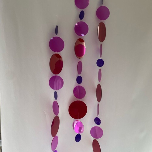 Plexiglass decorative circles new, pack of 13 pieces