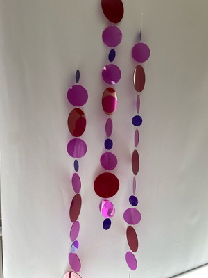 Plexiglass decorative circles new, pack of 13 pieces