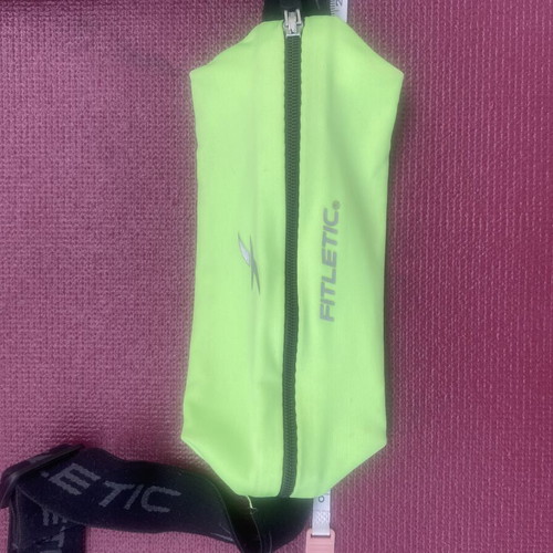 Athletic waist bag, yellow