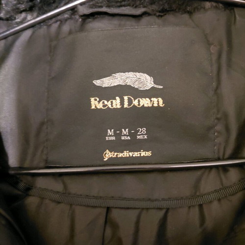 Stradivarius Black Down Jacket like new, size M