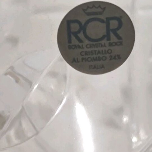 Decorative vase RCR used with small chip