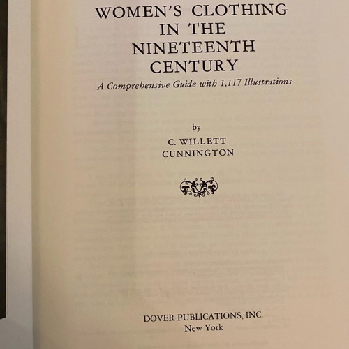 English womens clothing in the nineteenth century like new