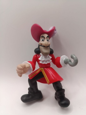 Captain Hook Neverland Pirates figure Mattel Disney like new