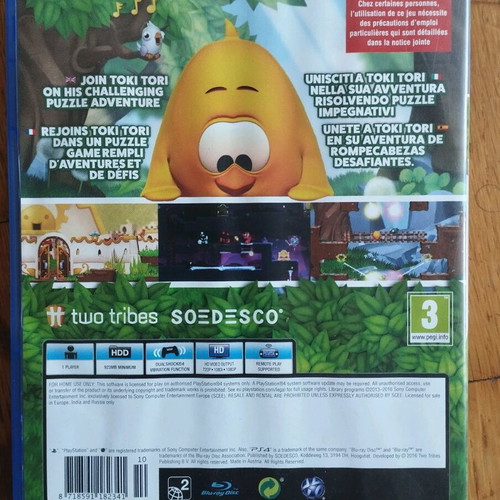 PS4 Toki Tori 2+ μεταχειρισμένο