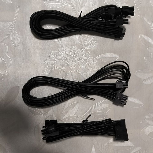 PSU cables like new, set of 5 kits