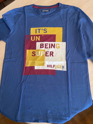 Tommy Hilfiger blouse like new, size M, blue