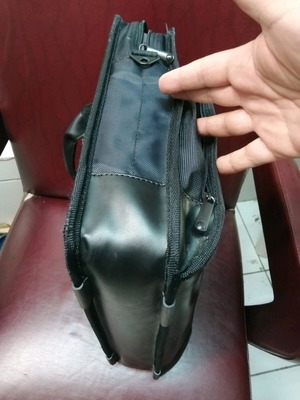 Lenovo laptop bag like new, black, briefcase style
